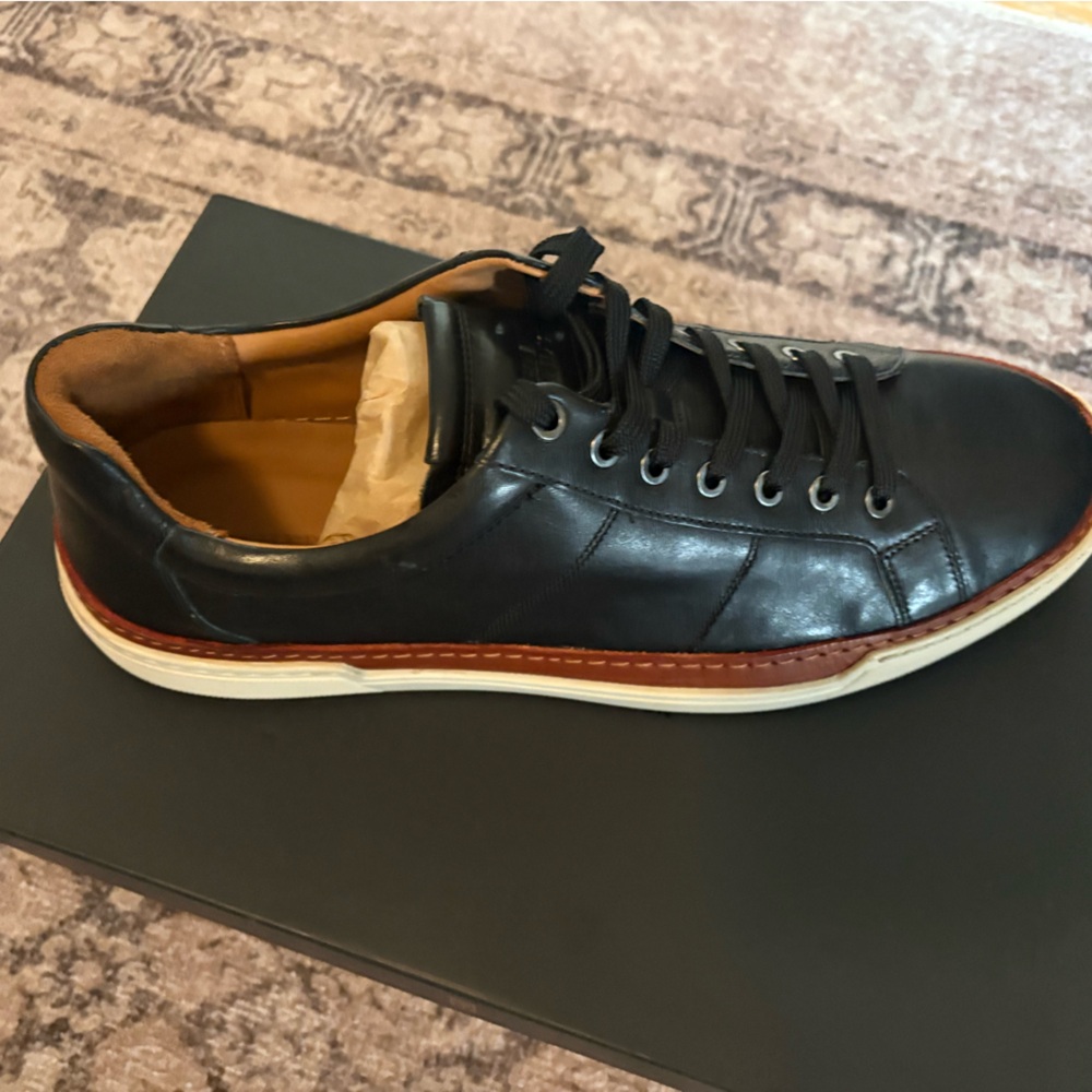 Allen Edmonds Porter City Black and Brown Sneakers